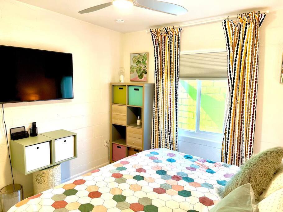 パーム・スプリングス The Flamingo Palms Private 1Bd 1Ba Unit In Duplexヴィラ エクステリア 写真